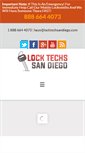 Mobile Screenshot of locktechsandiego.com